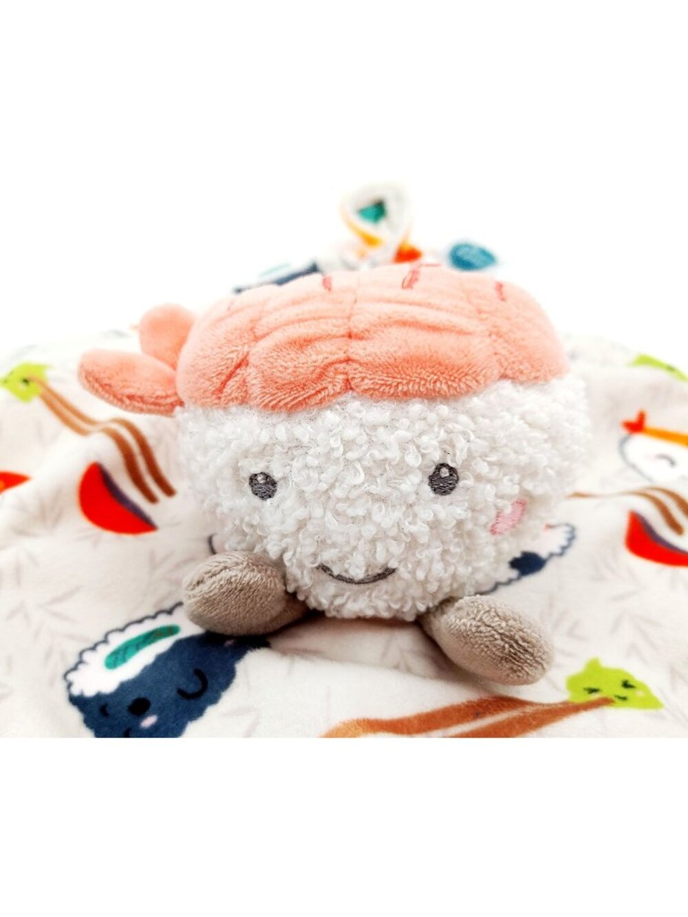 MARY MEYER Sweet Sushi Soothie Security Blanket 10 x 10-inches “I’m SOY ADORABLE
